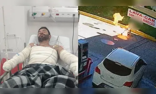 Frentista que ateou fogo em cliente no Paraná é considerado foragido