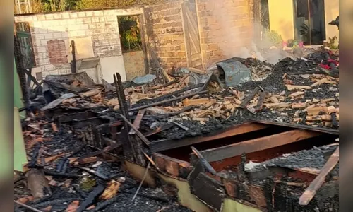 Homem fica em estado grave após ter 30% do corpo queimado em incêndio