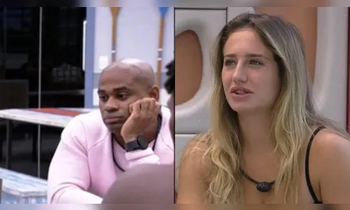 Cezar detona Bruna após retorno de Larissa ao confinamento