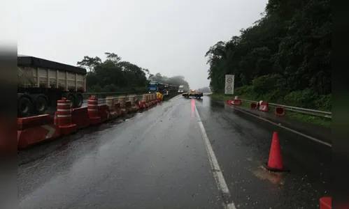 DER/PR conclui obra de contenção emergencial no km 41 da BR-277