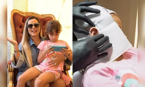 Deolane é criticada após filha passar por procedimento estético; veja