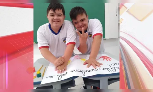 Alunos com Síndrome de Down recebem atendimento especializado