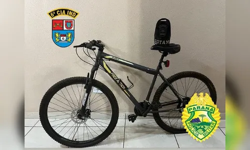 PM prende dois suspeitos por receptação e recupera bicicleta