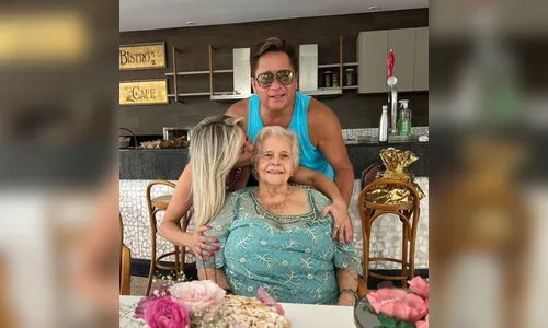 Mãe de Leonardo é enterrada no mesmo túmulo do filho Leandro
