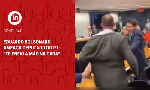 Eduardo Bolsonaro ameaça deputado do PT: 