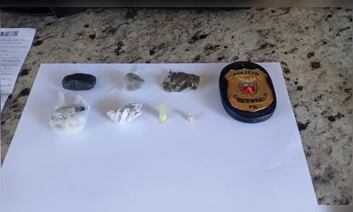 Jovem é preso com cocaína, crack e maconha em Apucarana