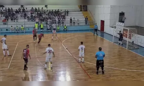 Apucarana Futsal leva 6 a 2 na estreia do novo técnico