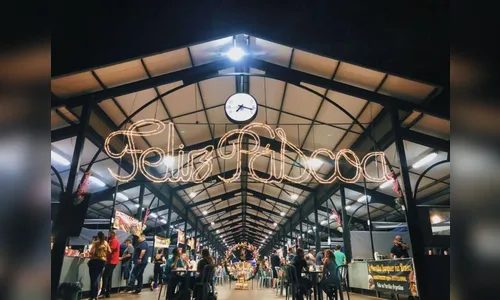 Pontos turísticos de Apucarana ganham decoração especial para a Páscoa