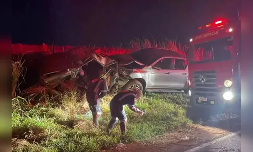 PR-082: criança de 3 anos morre em acidente; 5 pessoas ficaram feridas