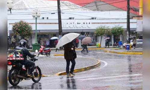 Instabilidade persiste nesta terça-feira e mantém temperaturas amenas
