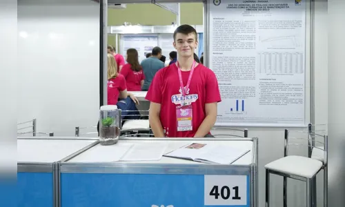 Alunos da rede estadual são finalistas em feira nacional de ciências