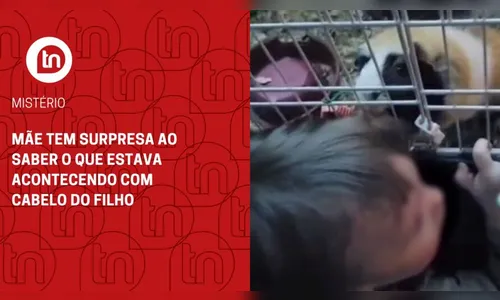 Mãe tem surpresa ao saber o que estava acontecendo com cabelo do filho