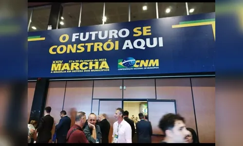 Marcha dos prefeitos em Brasília