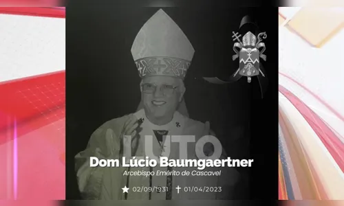 Morre Dom Lúcio Ignácio, arcebispo emérito de Cascavel