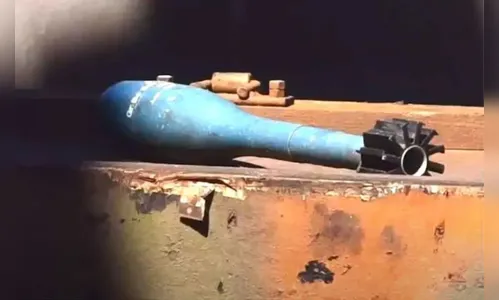 Granada do Exército é encontrada em galpão de reciclagem no Paraná