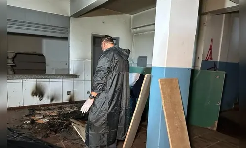 Corpo é encontrado carbonizado em colégio desativado de Maringá