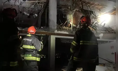 Explosão atinge prédio em Campos do Jordão e deixa quatro feridos