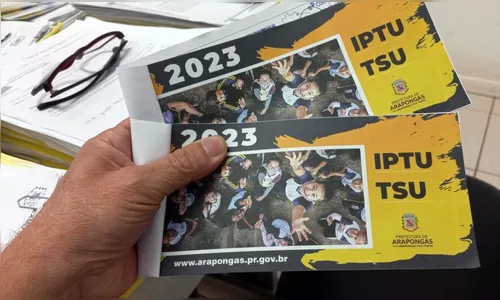 Prefeitura de Arapongas prorroga vencimento do IPTU; saiba mais