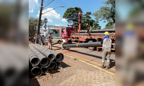 Sanepar finaliza implantação da rede adutora na Rua Clotário Portugal