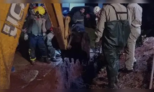 Susto: menina de um ano cai em buraco de 3 metros no Paraná