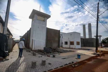 Obra do Centro de Detenção Provisória (CDP) de Arapongas