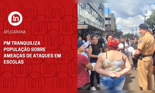 PM tranquiliza população sobre ameaças de ataques em escolas