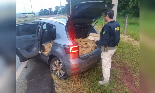 PRF apreende no Paraná quase 4 toneladas de maconha