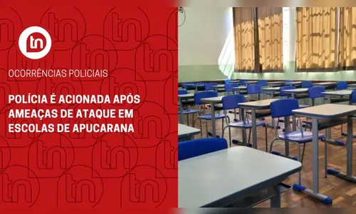 Polícia é acionada após ameaças de ataque em escolas de Apucarana