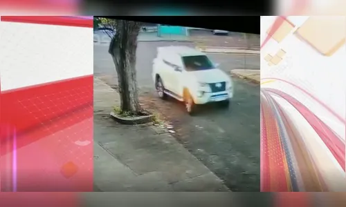 PM divulga imagens de roubo de Hilux em Arapongas; assista