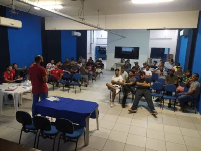 Reunião de organização do evento esportivo