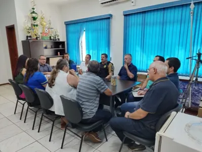 Reunião foi realizada na Prefeitura