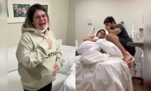 Vídeo mostra Eliezer aos prantos antes do parto Viih Tube; veja