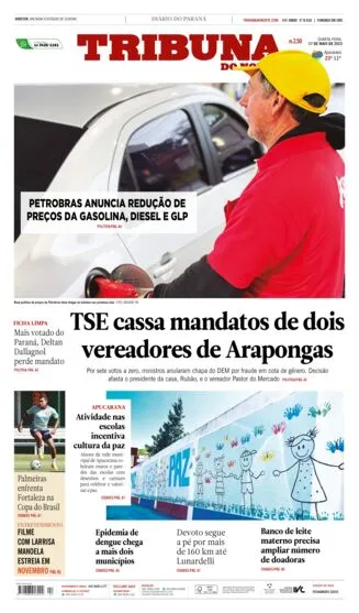 Edição do dia 17 de maio de  2023