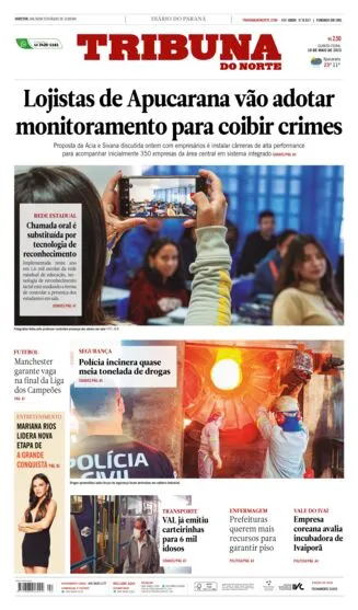 Edição do dia 18 de maio de  2023