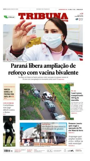 Edição do dia 26 de abril de  2023