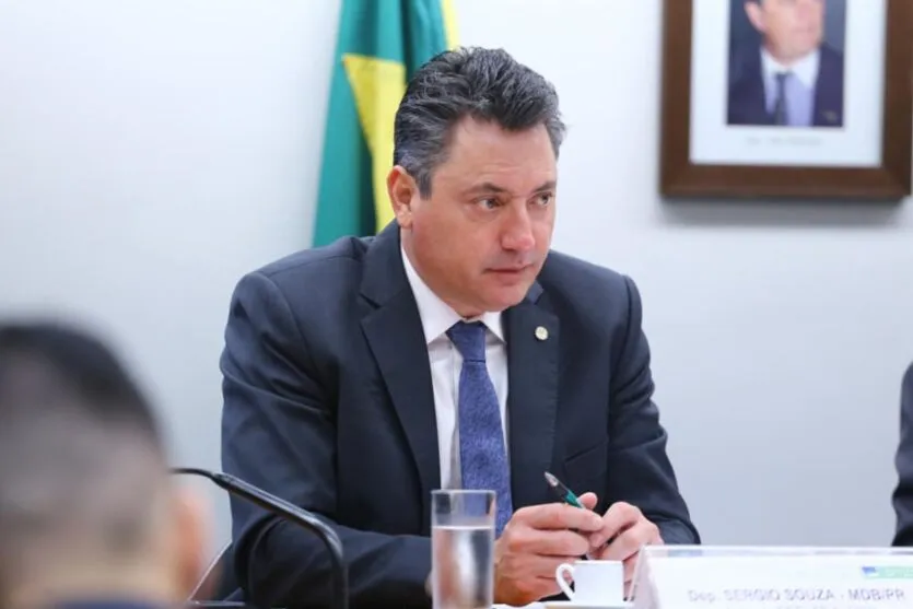 Ex-presidente da Frente Parlamentar da Agropecuária, Sérgio Souza