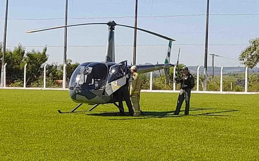 A equipe do helicóptero de resgate aéreo avistou o corpo por volta das 16h30 deste domingo (14).