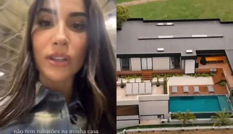 A influencer anunciou a compra da mansão nas redes sociais