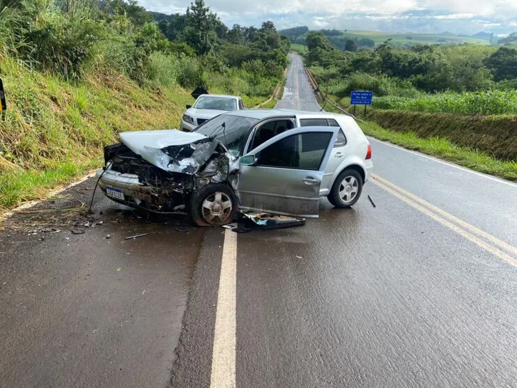 A motorista estava sozinha