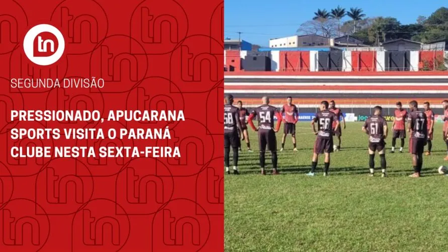 Apucarana Sports se prepara para jogo contra o Paraná Clube