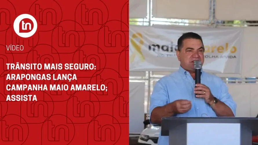 Arapongas lança campanha Maio Amarelo