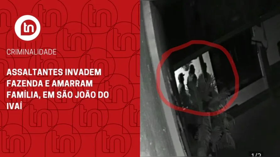 Assaltantes invadem fazenda e amarram família, em São João do Ivaí