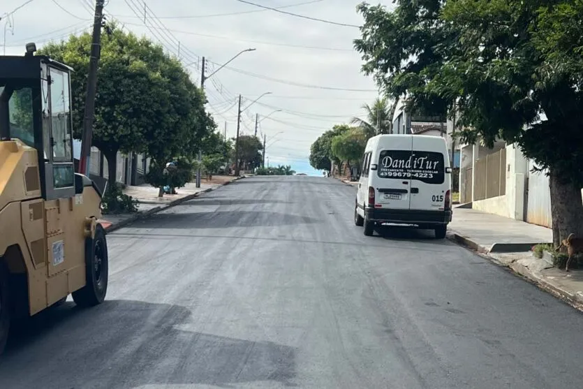 Borrazópolis tem outro projeto de pavimentação