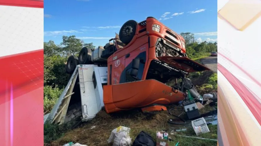 Ela foi atendida pelo Samu e encaminhada para o hospital