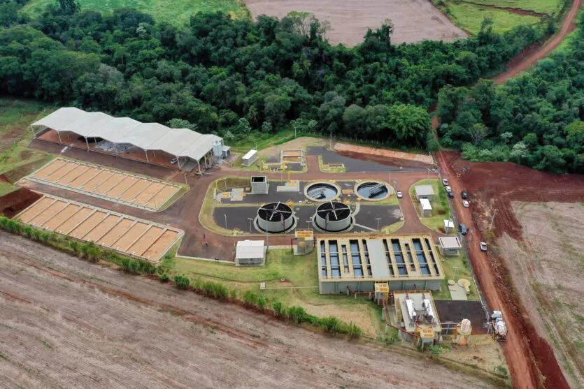 Estação de Tratamento de Esgoto (ETE) em Ivaiporã