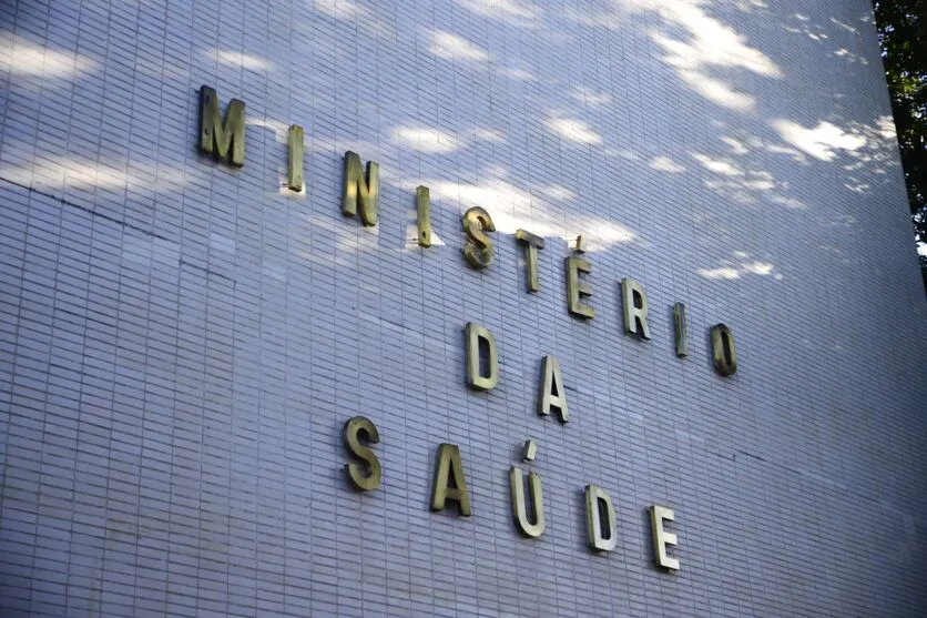 Fachada do Ministério da Saúde na Esplanada dos Ministérios