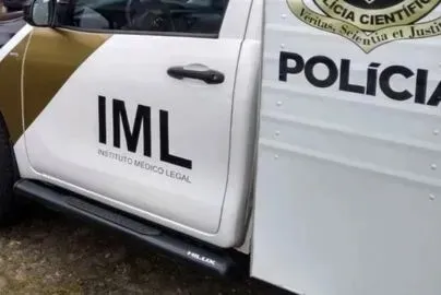 IML foi chamado para recolher o corpo