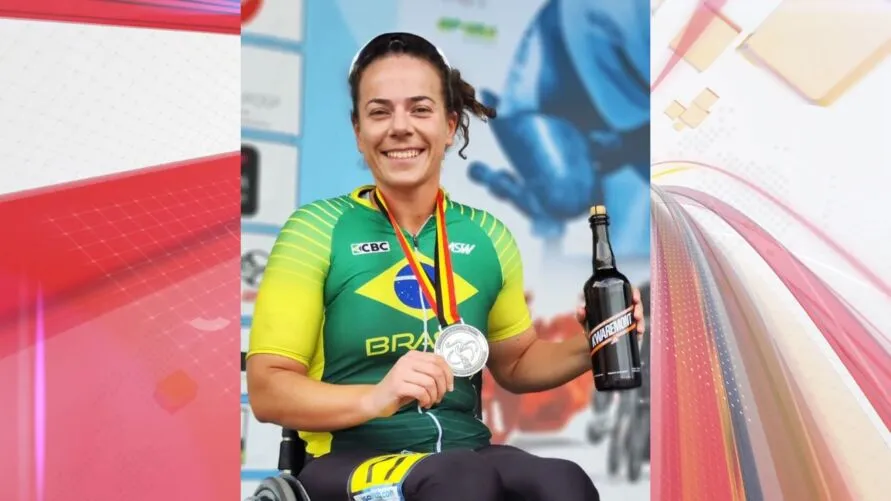 Jady Malavazzi, atleta de ciclismo paralímpico