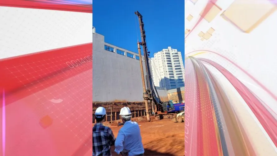 Obras de fundação do Centro Empresarial Acia começaram nesta quinta (18)