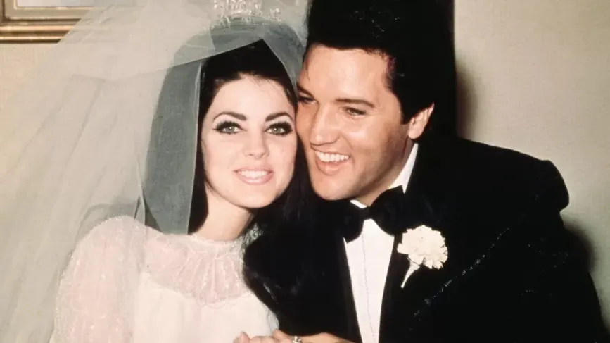 Priscilla e Elvis Presley se casaram em 1967